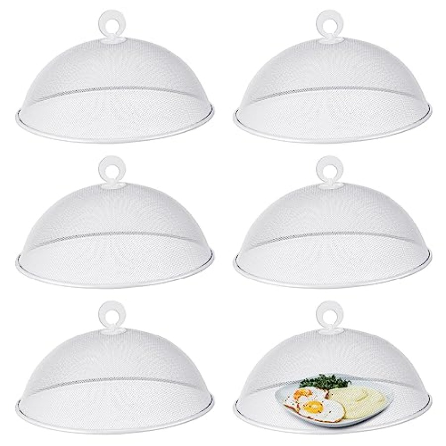 Gerrii 6 Pcs Metal Mesh Food C - Screen Top Mesh reseña y precio