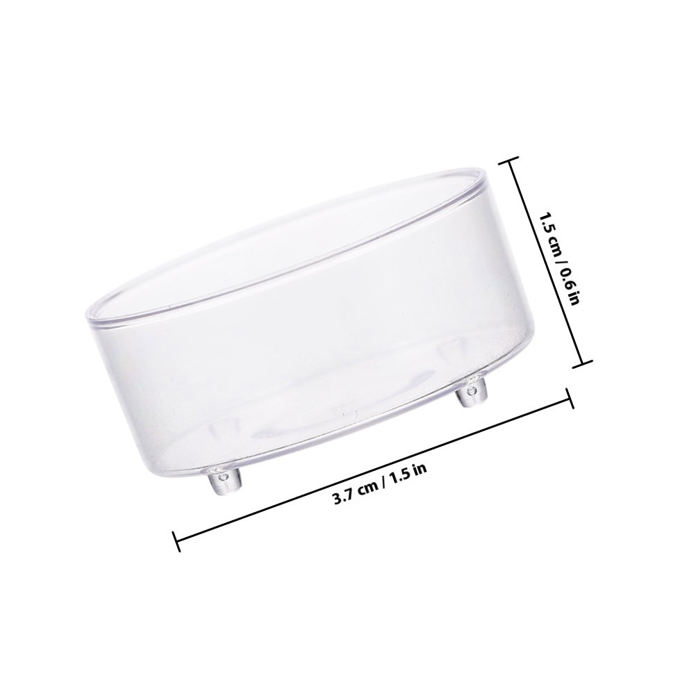10Pcs Acrylic Reptile Food Wat - Water Dish Reptile reseña y precio