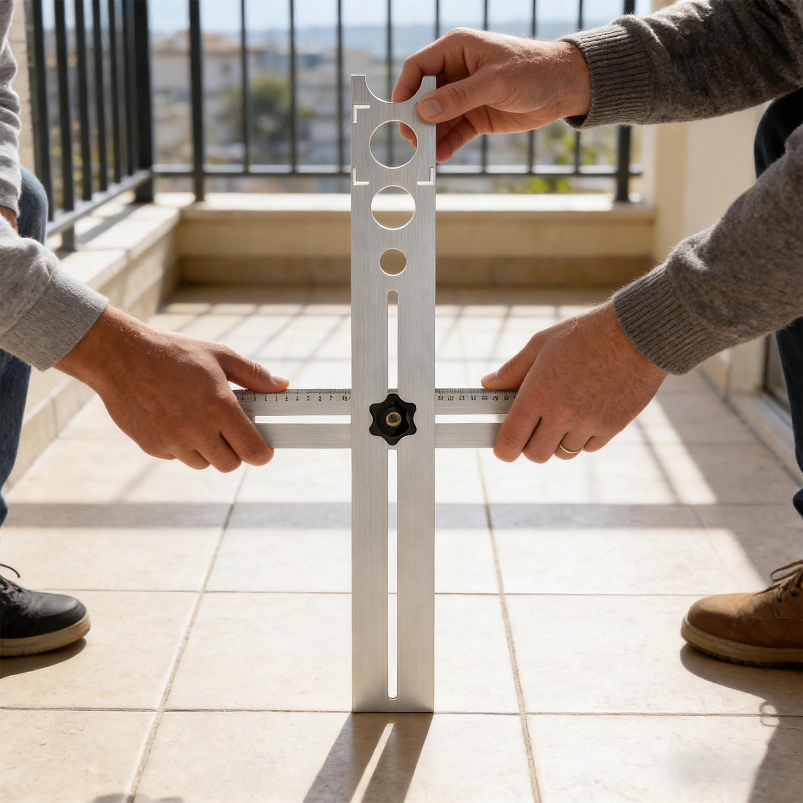 Tile Hole Locator Stainless St - Ceramic Tile Floor reseña y precio