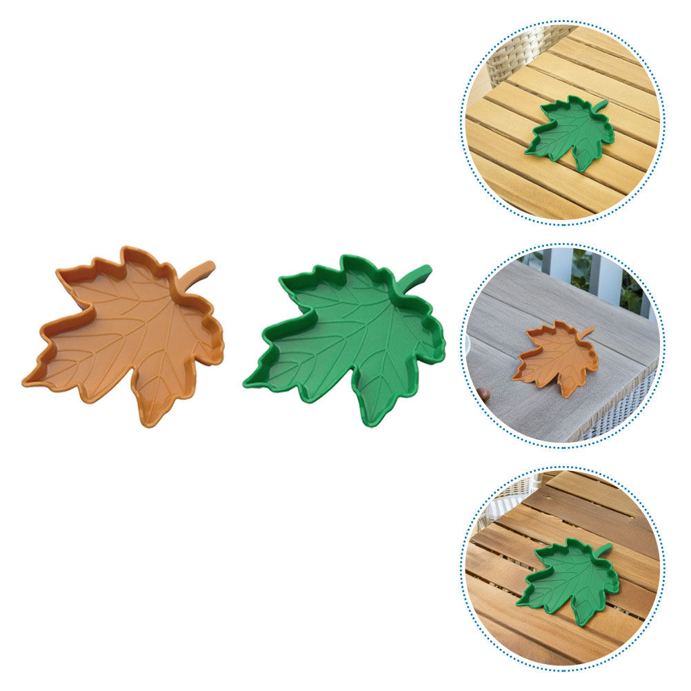 8Pcs Realistic Maple Leaf Rept - Water Dish Reptile reseña y precio