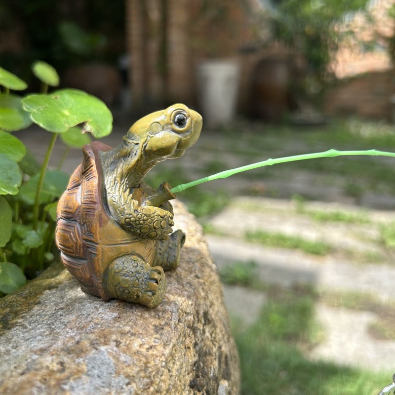 Turtle fishing fish tank aquar - Water Dish Reptile reseña y precio