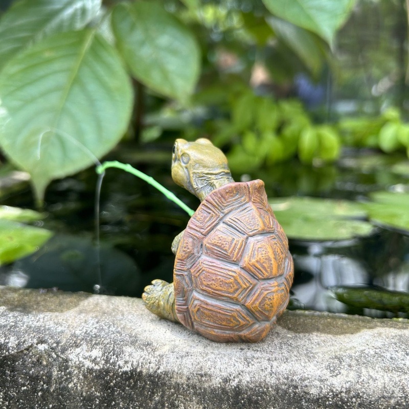 Turtle fishing fish tank aquar - Water Dish Reptile reseña y precio