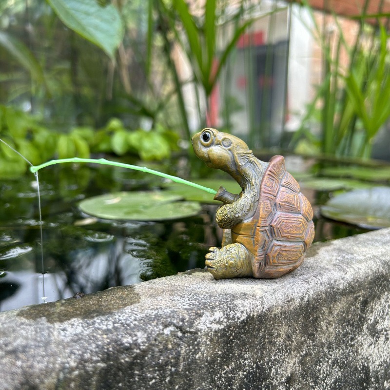 Turtle fishing fish tank aquar - Water Dish Reptile reseña y precio