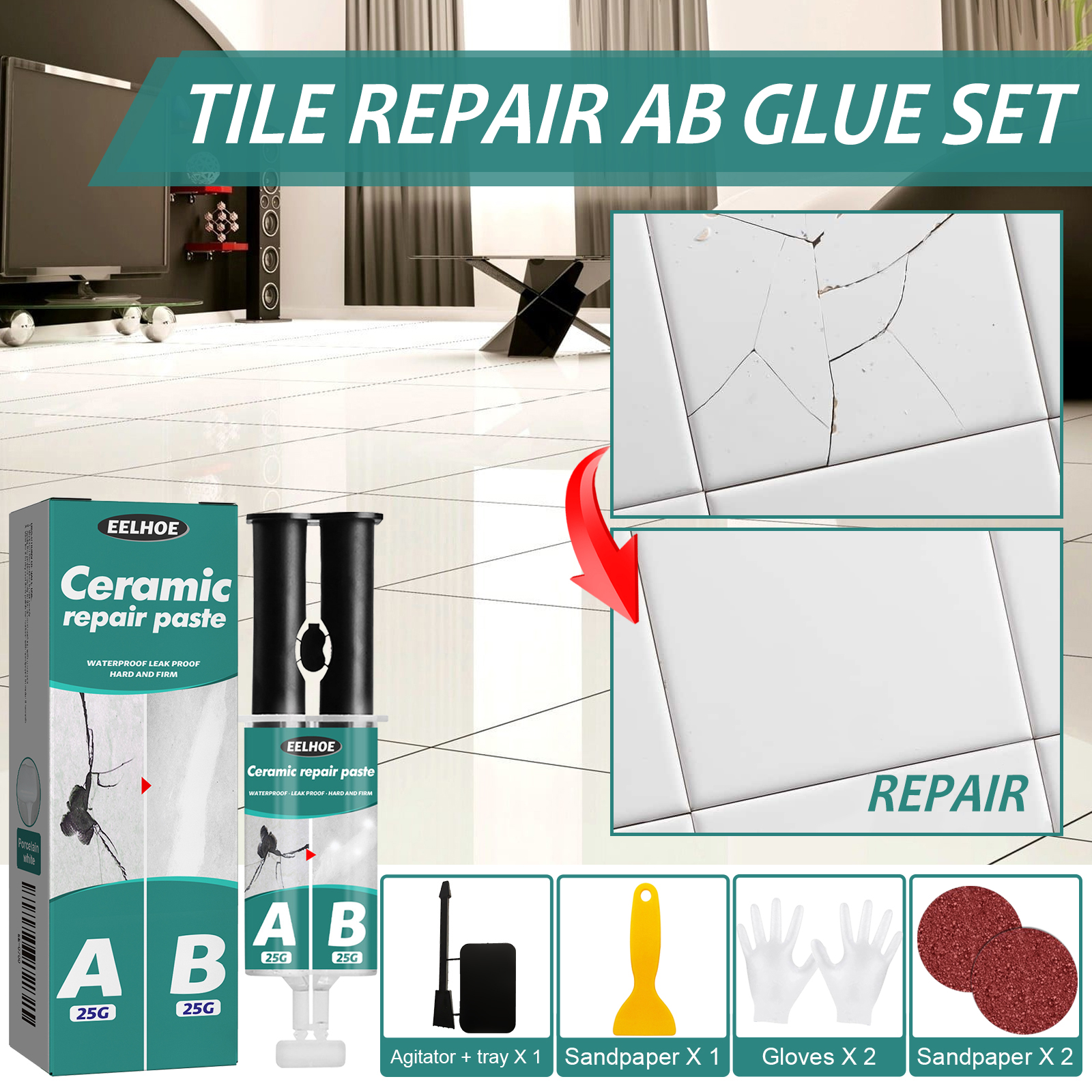Professional Tile Marble Repai - Ceramic Tile Floor reseña y precio