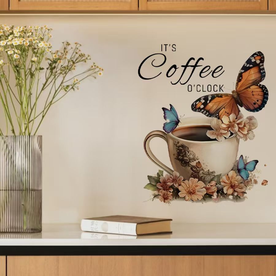 IT's Coffee O'Clock Creative P - Pvc Panel Background reseña y precio