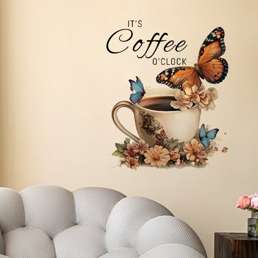 IT's Coffee O'Clock Creative P - Pvc Panel Background reseña y precio