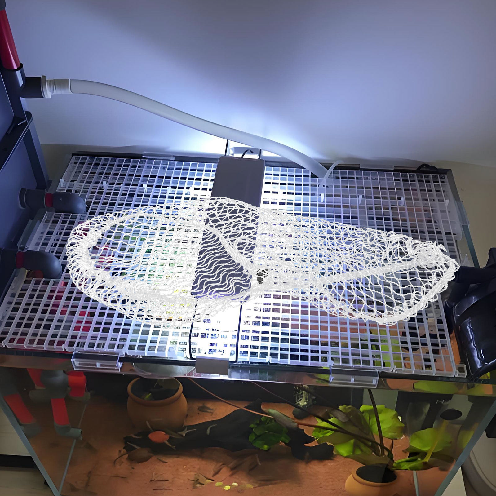 Aquarium Nylon Top Cover 40x20 - Screen Top Mesh reseña y precio