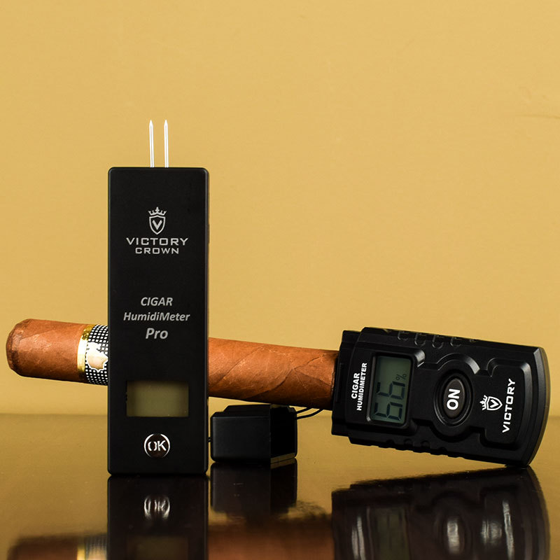Cigar Moisture Meter Hygromete - Digital Hygrometer Probe reseña y precio