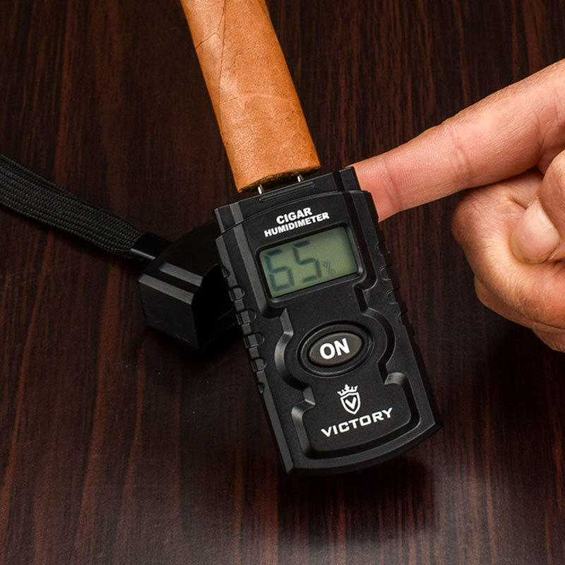 Cigar Moisture Meter Hygromete - Digital Hygrometer Probe reseña y precio