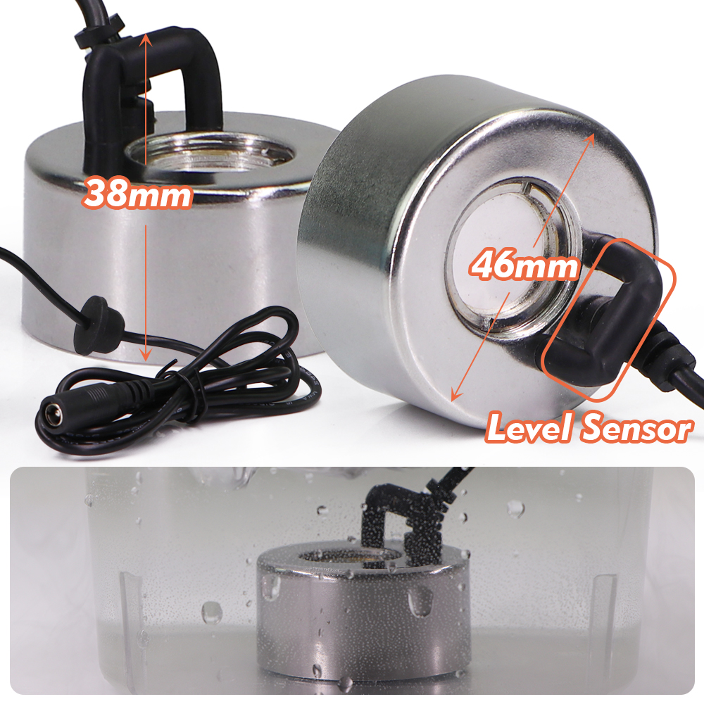 Ultrasonic Fogger w/ Water Sen - Terrarium Fogger Ultrasonic reseña y precio