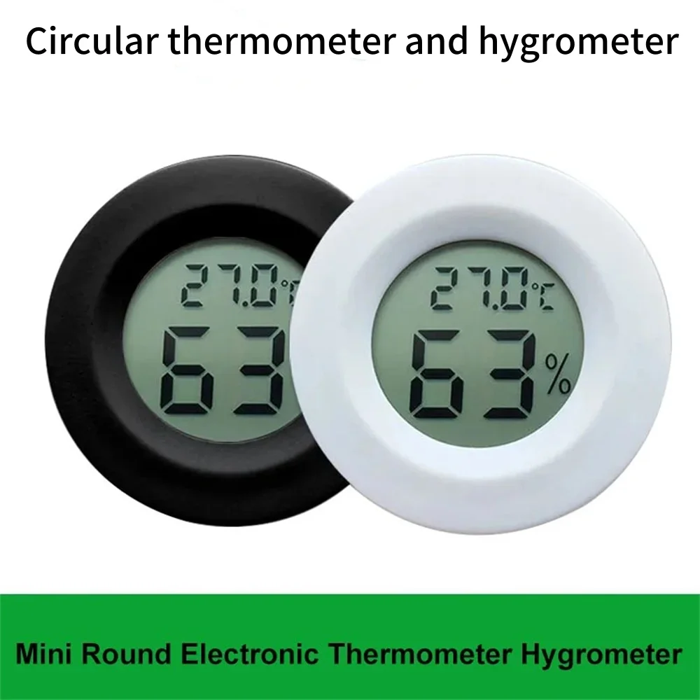 Mini Round Digital Thermometer - Digital Hygrometer Probe reseña y precio
