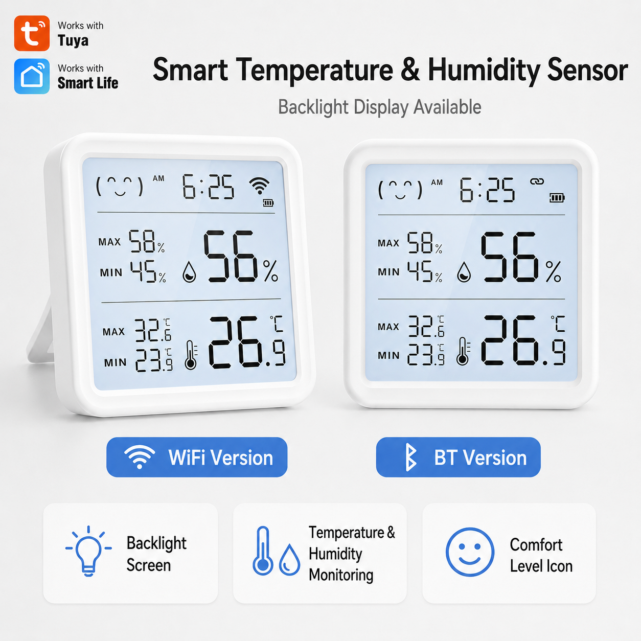 Tuya WiFi Temperature Humidity - Digital Hygrometer Probe reseña y precio