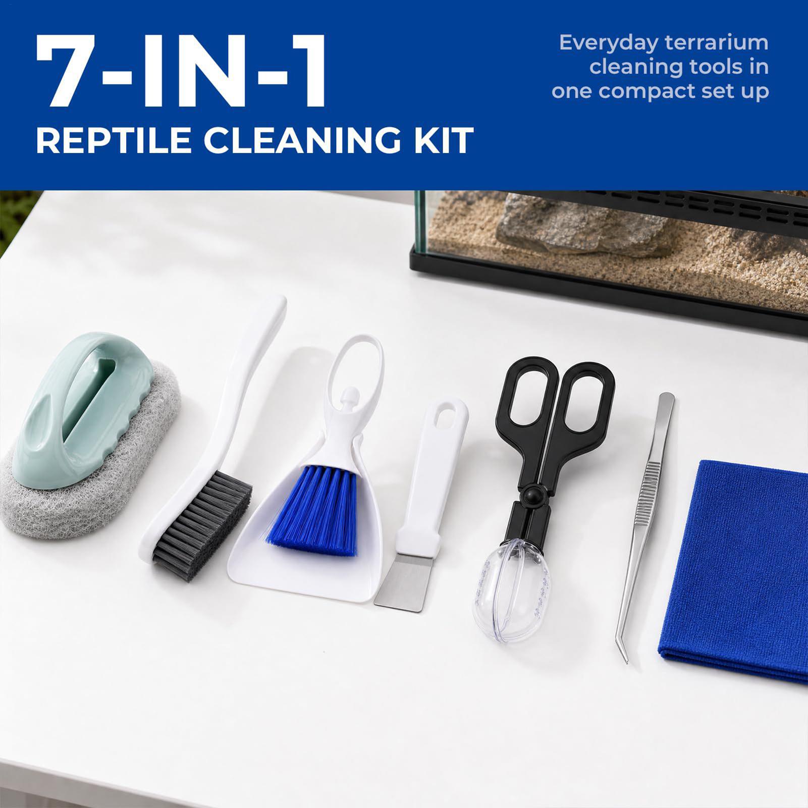 Bearded Dragon Tank Cleaner Wi - Feeding Tong Stainless reseña y precio