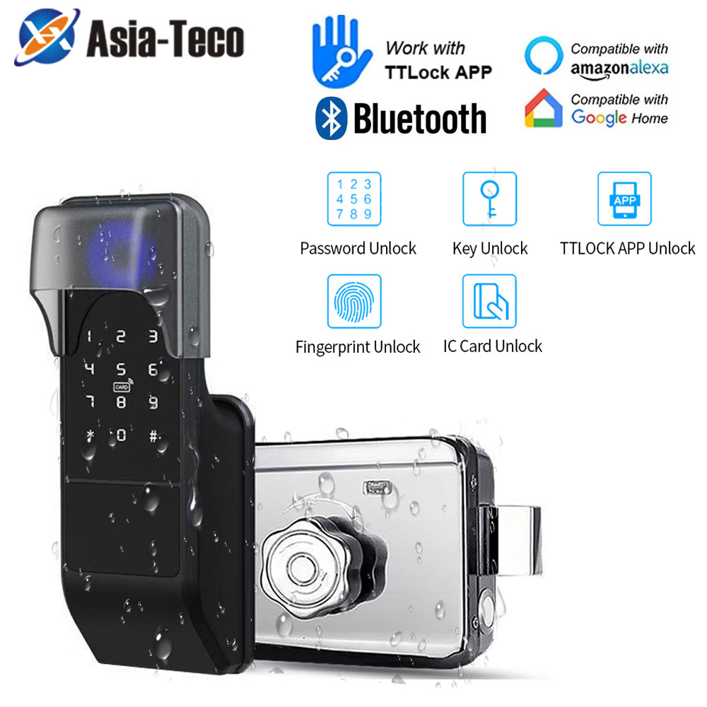 IP65 Waterproof TTLock Fingerp - Glass Door Hinge reseña y precio