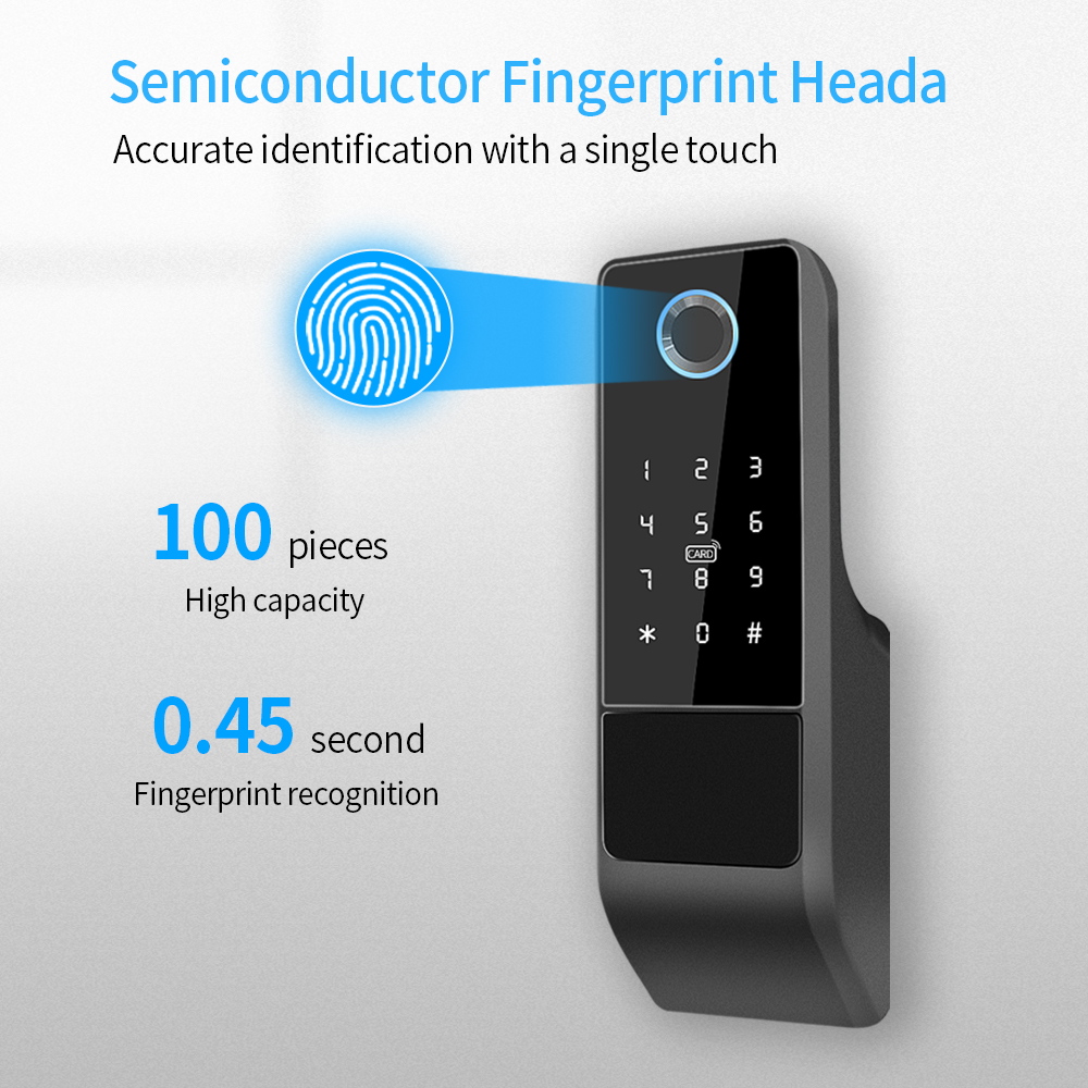 IP65 Waterproof TTLock Fingerp - Glass Door Hinge reseña y precio