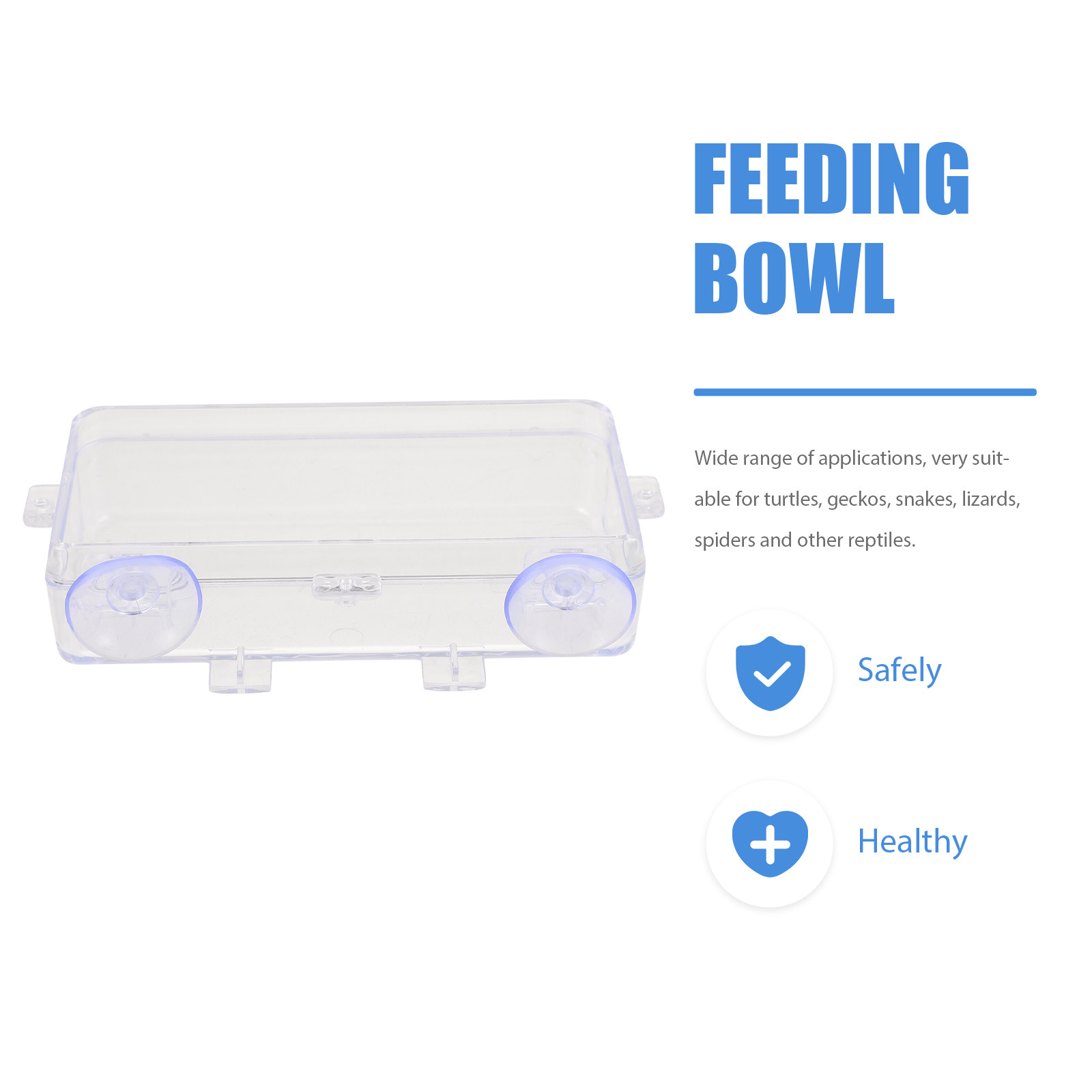 1Pcs Escape Proof Reptile Feed - Water Dish Reptile reseña y precio