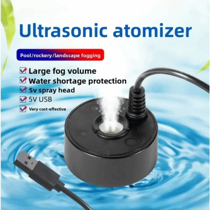 1PC 5V USB Ultrasonic Mist Mak - Terrarium Fogger Ultrasonic reseña y precio