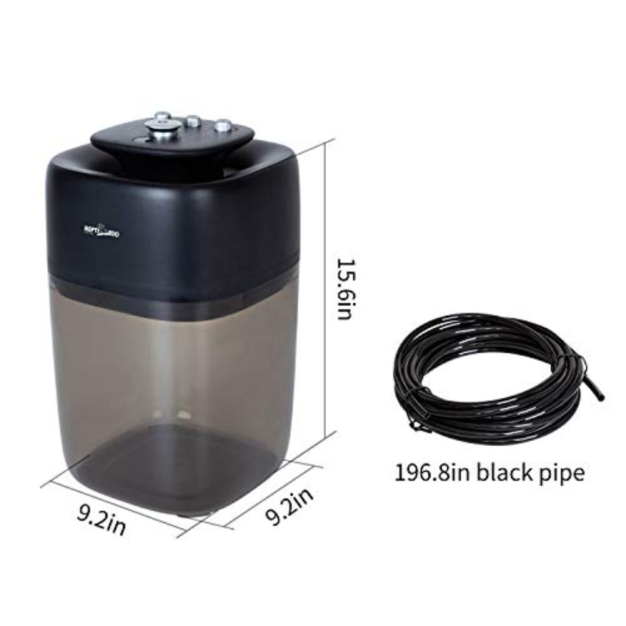 Reptile terrarium humidifier:  - Misting Nozzle Reptile reseña y precio