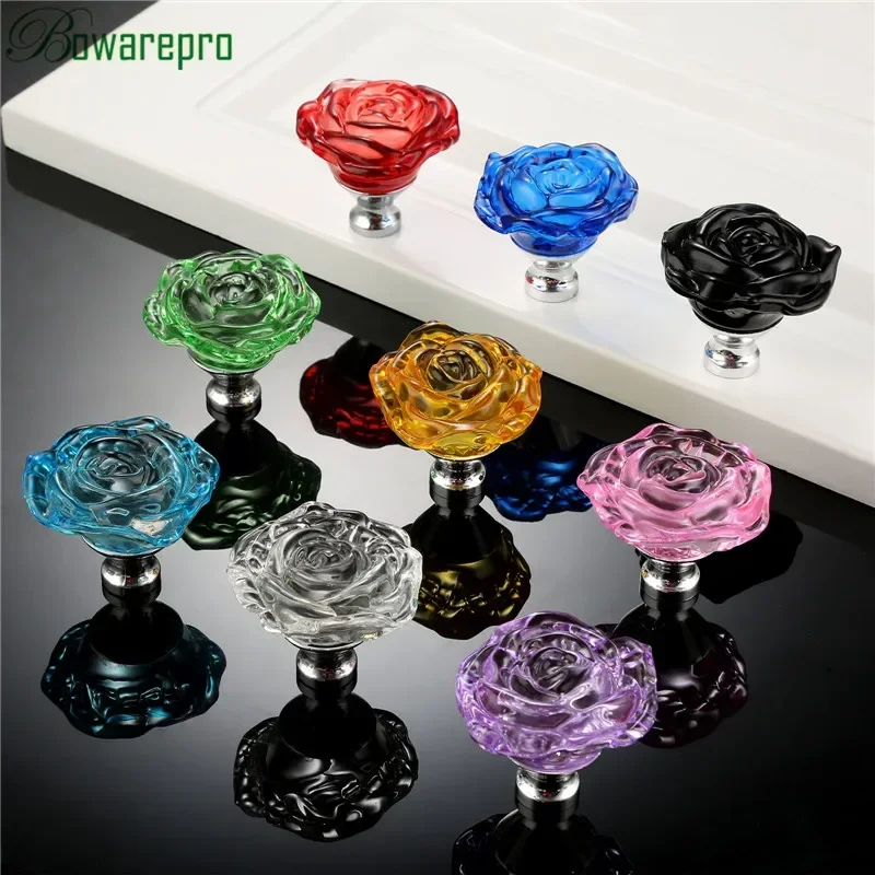 bowarepro 50MM Crystal Rose Gl - Glass Door Hinge reseña y precio