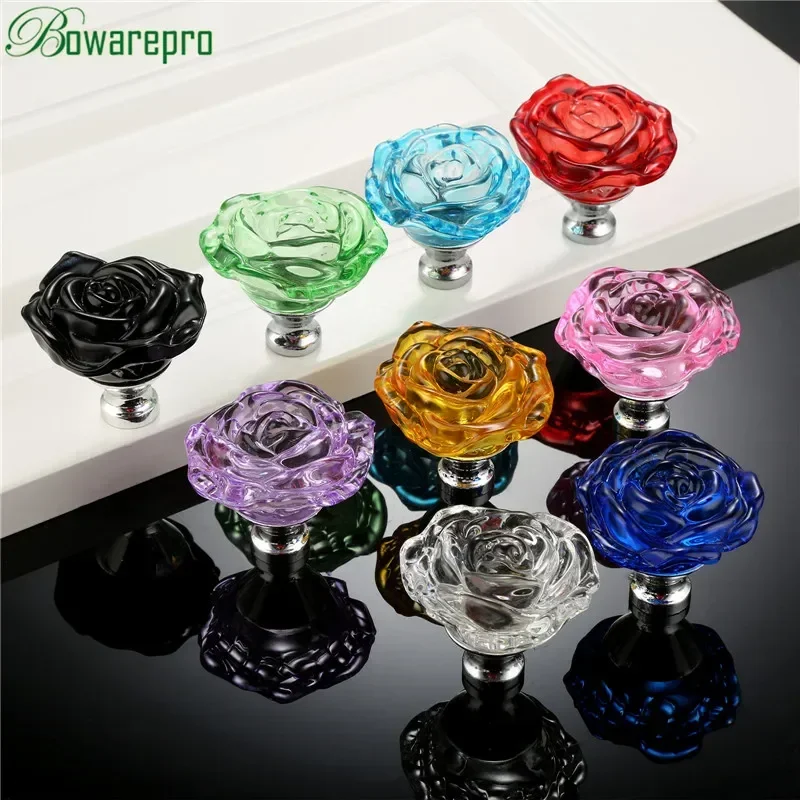 bowarepro 50MM Crystal Rose Gl - Glass Door Hinge reseña y precio