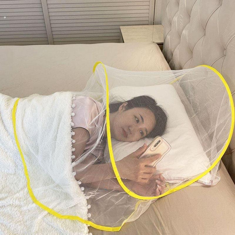 Foldable Mosquito Net Head Cov - Screen Top Mesh reseña y precio