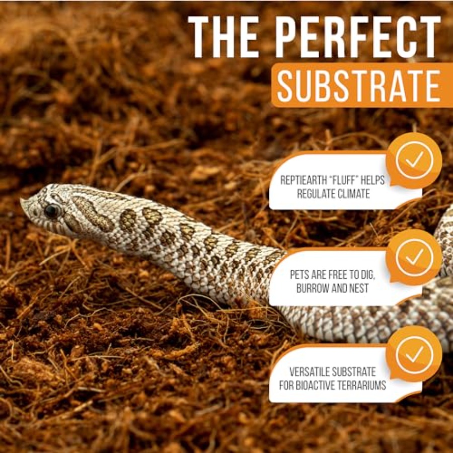 Bioactive terrarium bedding fo - Substrate Coconut Fiber reseña y precio