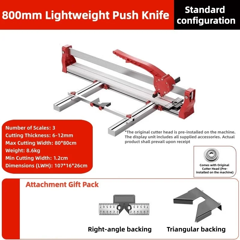 Heavy Duty Manual Tile Cutter  - Ceramic Tile Floor reseña y precio