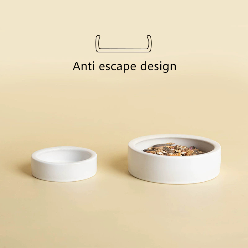 Reptile Food Ceramic Bowl Anti - Water Dish Reptile reseña y precio