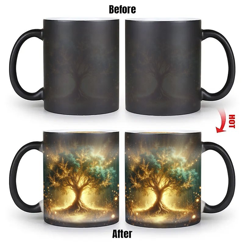 A color-changing magic cup, th - Ceramic Heat Emitter reseña y precio