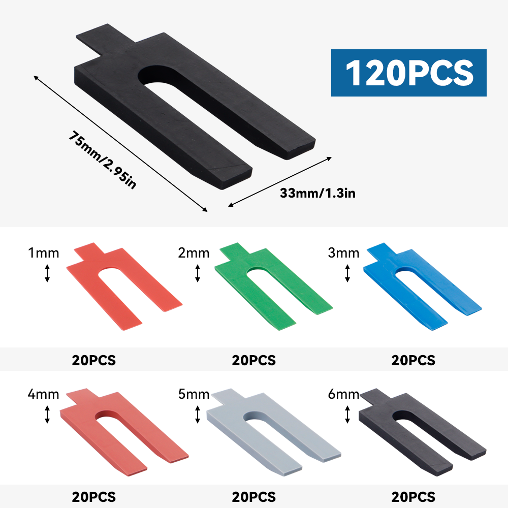 120PCS Reusable U-shape Cerami - Ceramic Tile Floor reseña y precio