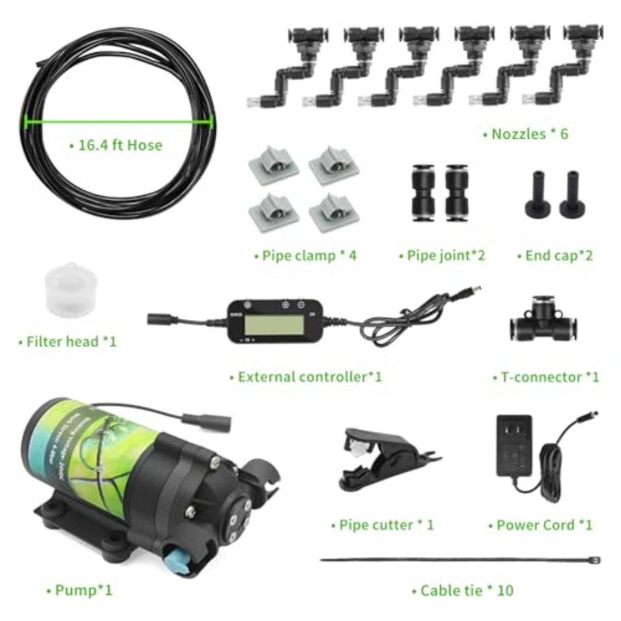 Reptile Misting System for Ter - Misting Nozzle Reptile reseña y precio