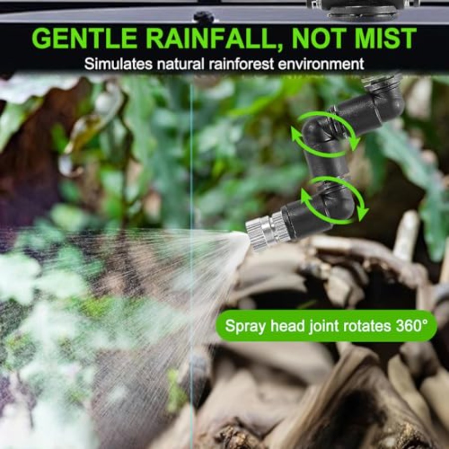 Reptile Misting System for Ter - Misting Nozzle Reptile reseña y precio