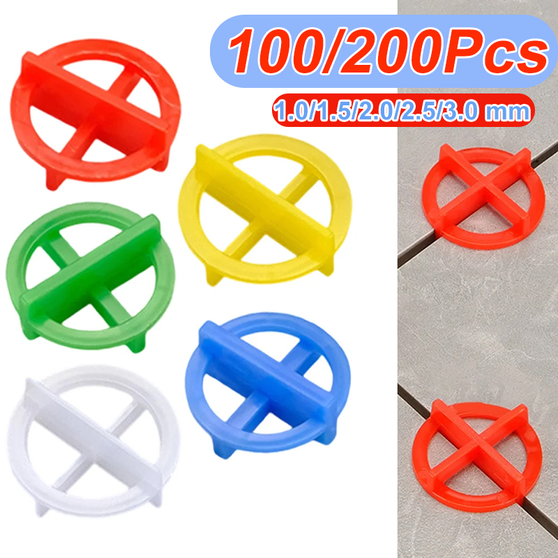 100/200Pcs Porcelain Tile Spac - Ceramic Tile Floor reseña y precio