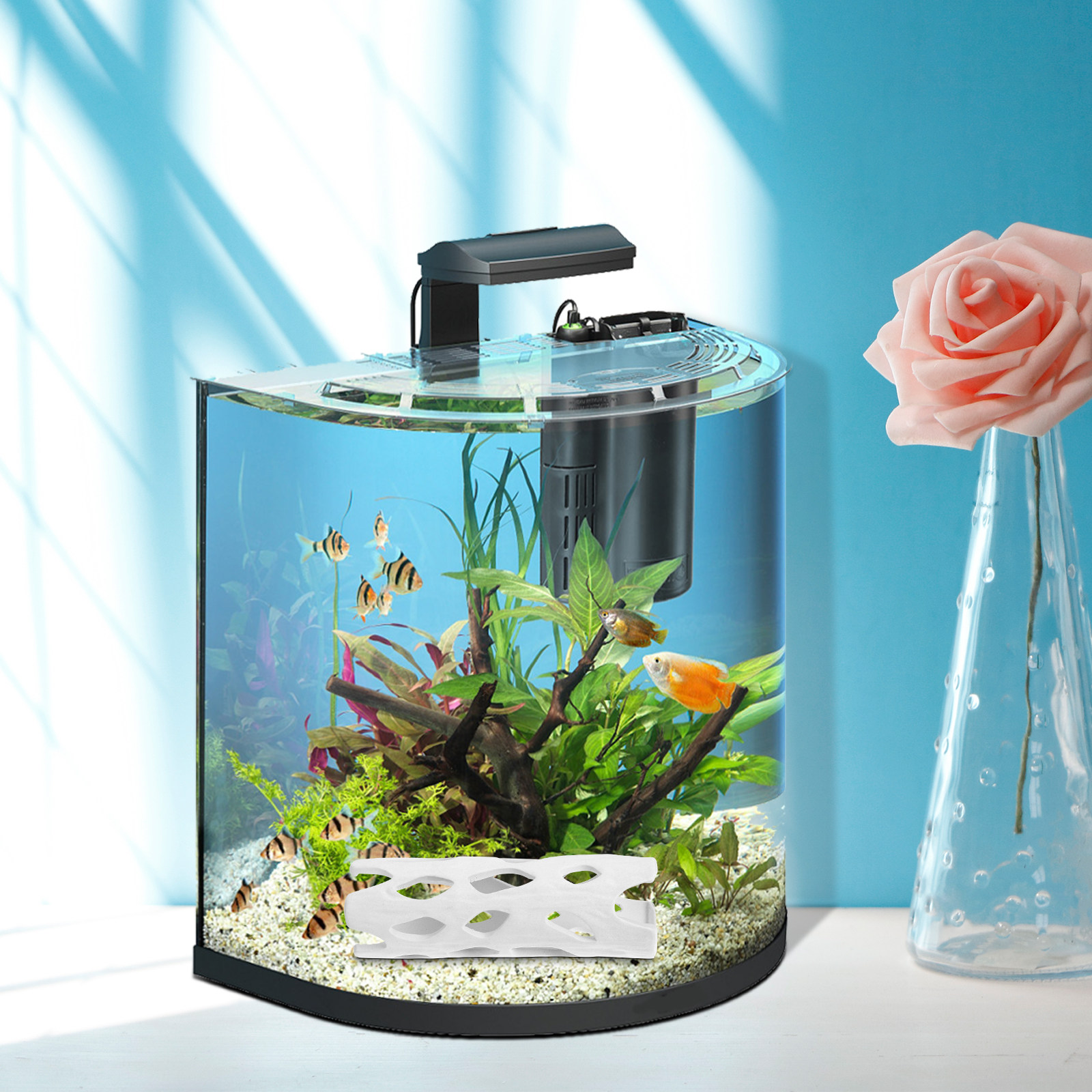 Ceramic Aquarium Decor Fish Ta - Hide Cave Ceramic reseña y precio