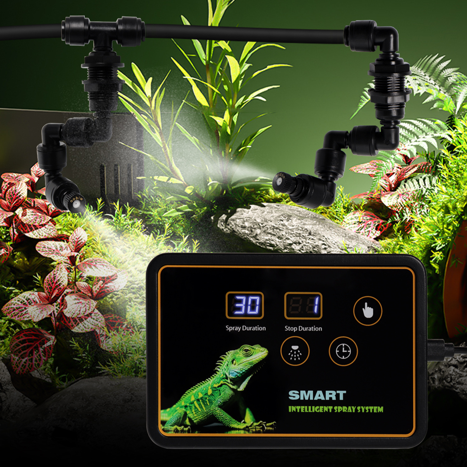 Automatic Reptile Spray System - Terrarium Fogger Ultrasonic reseña y precio