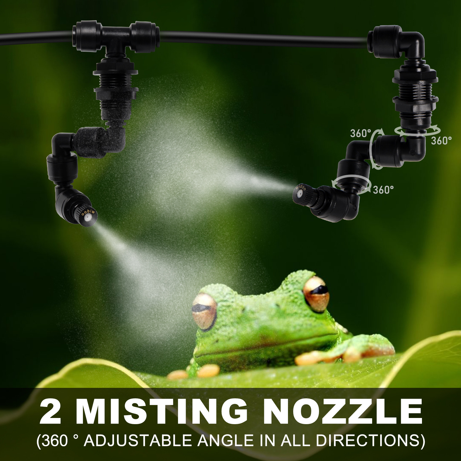 Automatic Reptile Spray System - Terrarium Fogger Ultrasonic reseña y precio