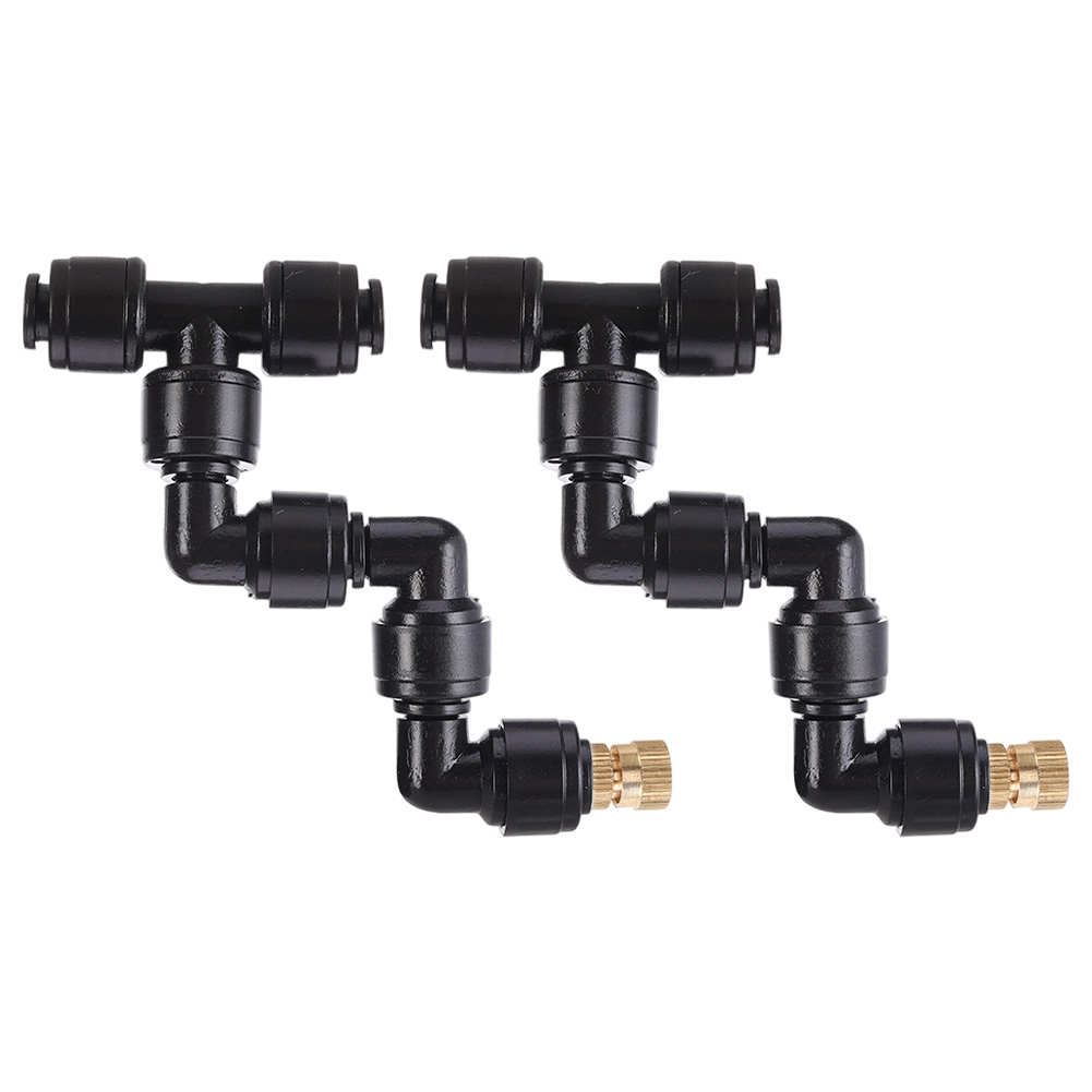 2 PCS Black Atomizing Nozzle 3 - Misting Nozzle Reptile reseña y precio