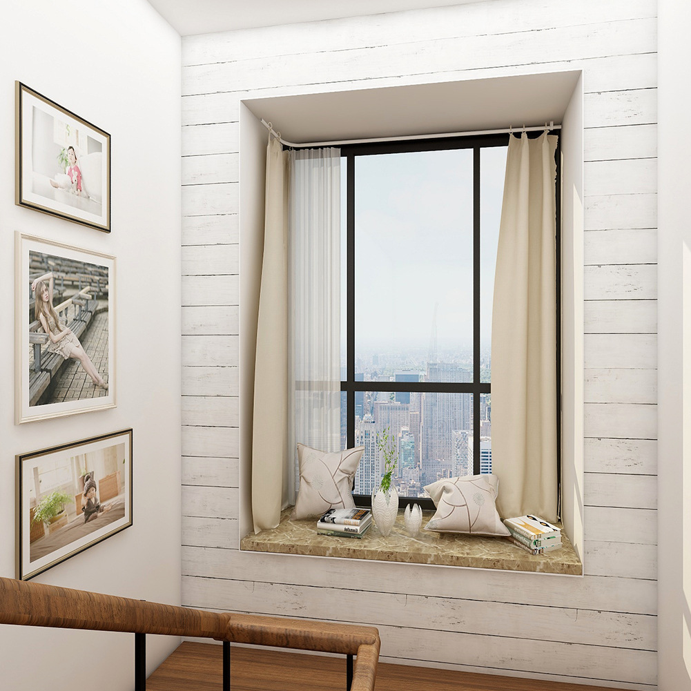 Retro Style White Wood Grain M - Pvc Panel Background reseña y precio