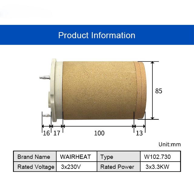 102.730 3*230V 3*3.3KW Electri - Ceramic Heat Emitter reseña y precio