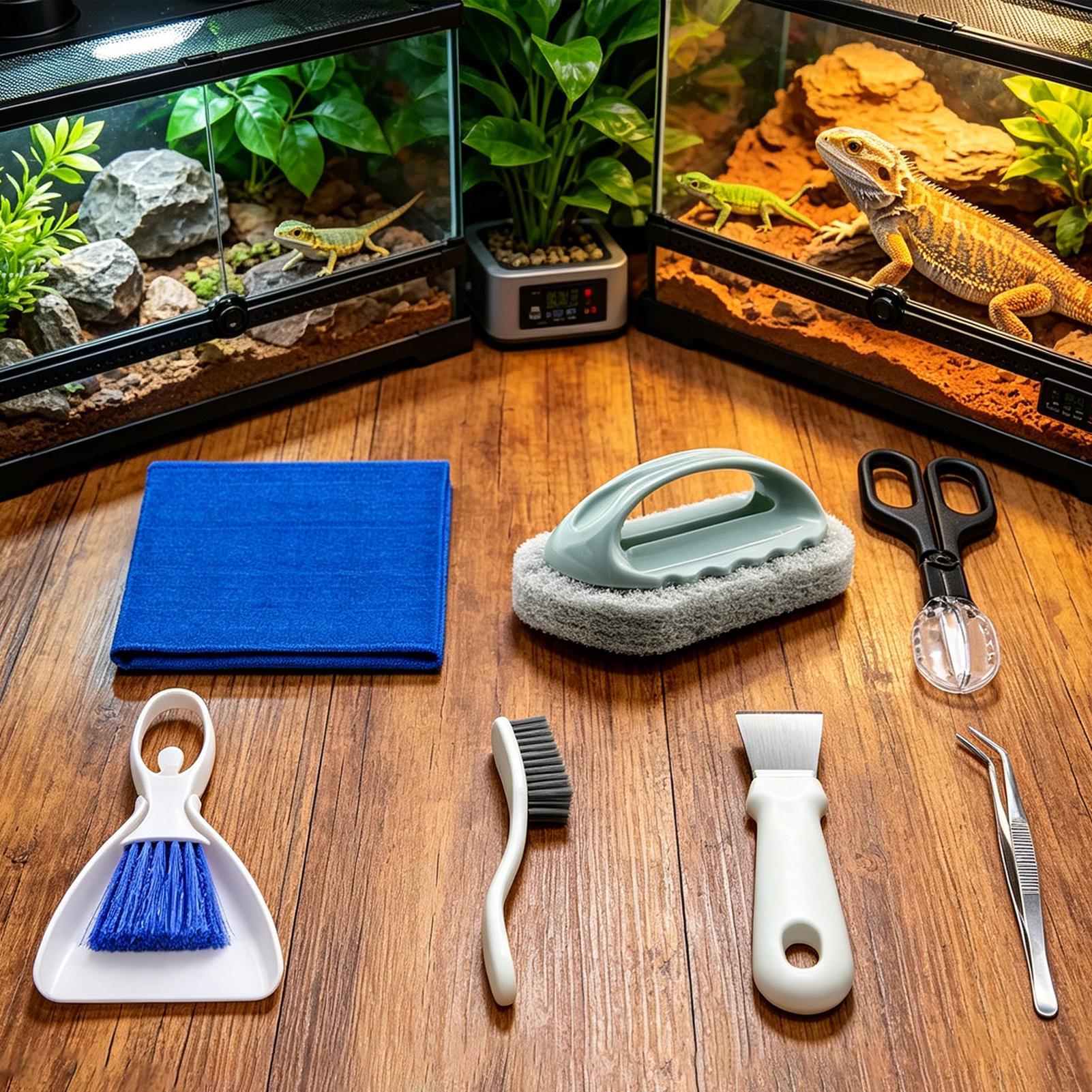 Bearded Dragon Tank Cleaning K - Feeding Tong Stainless reseña y precio