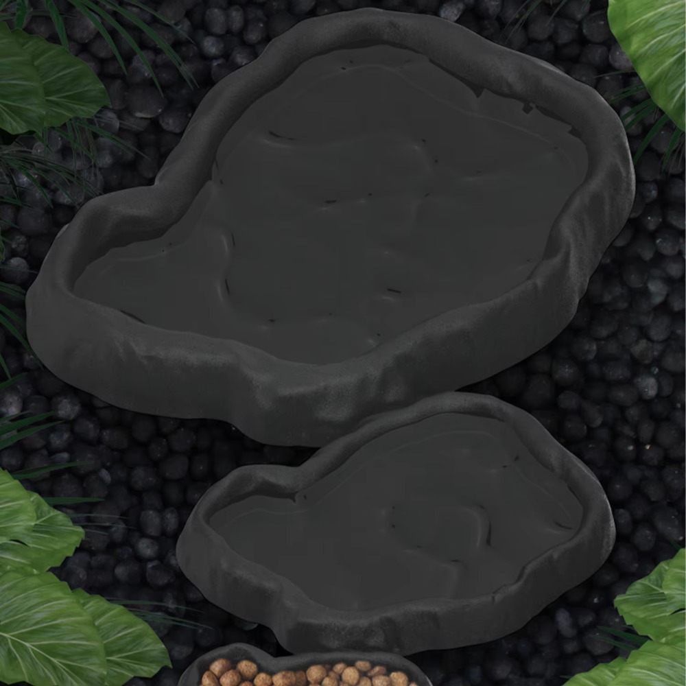 ABS Resin Reptile Feeder Bowl  - Water Dish Reptile reseña y precio
