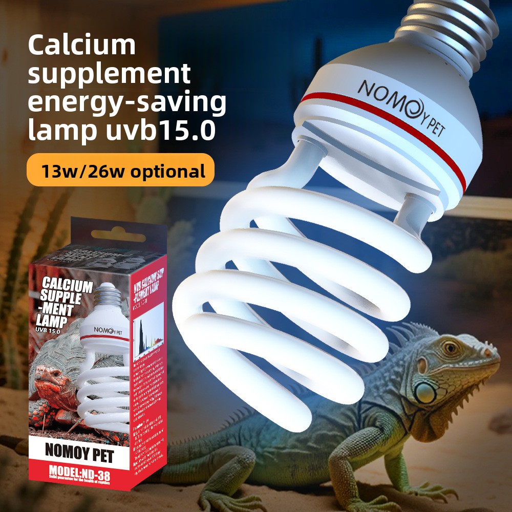 NOMOY Reptile UVB 15.0 Bulb -  - Vitamin D3 Reptile reseña y precio