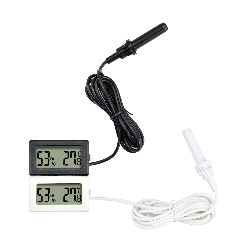 2pcs Mini Digital Hygrometer T - Digital Hygrometer Probe reseña y precio