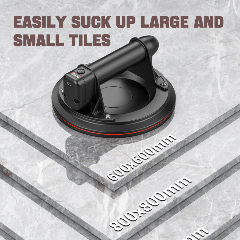 Electric Vacuum Suction Cup 8  - Ceramic Tile Floor reseña y precio