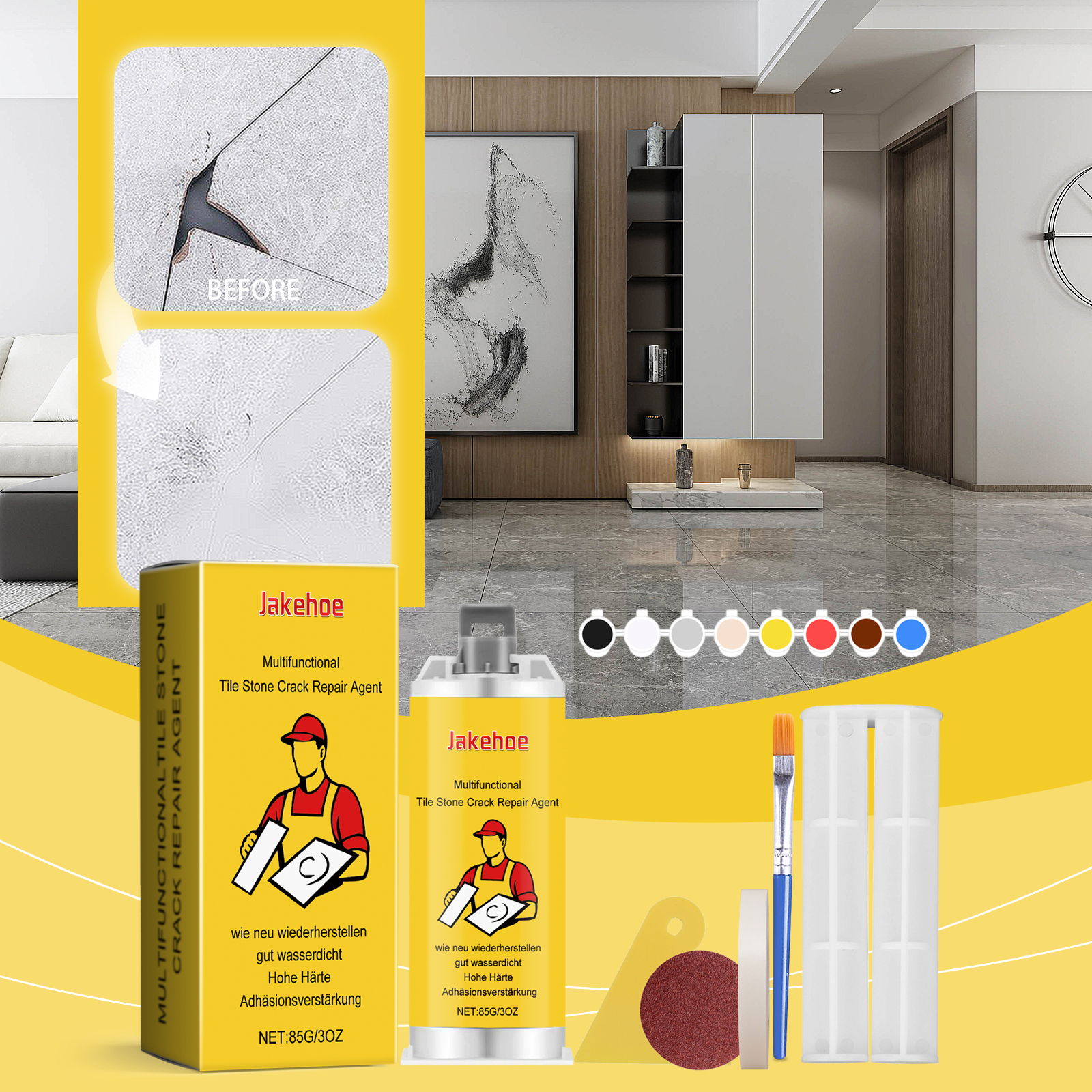 Multifunctional Tile Stone Cra - Ceramic Tile Floor reseña y precio