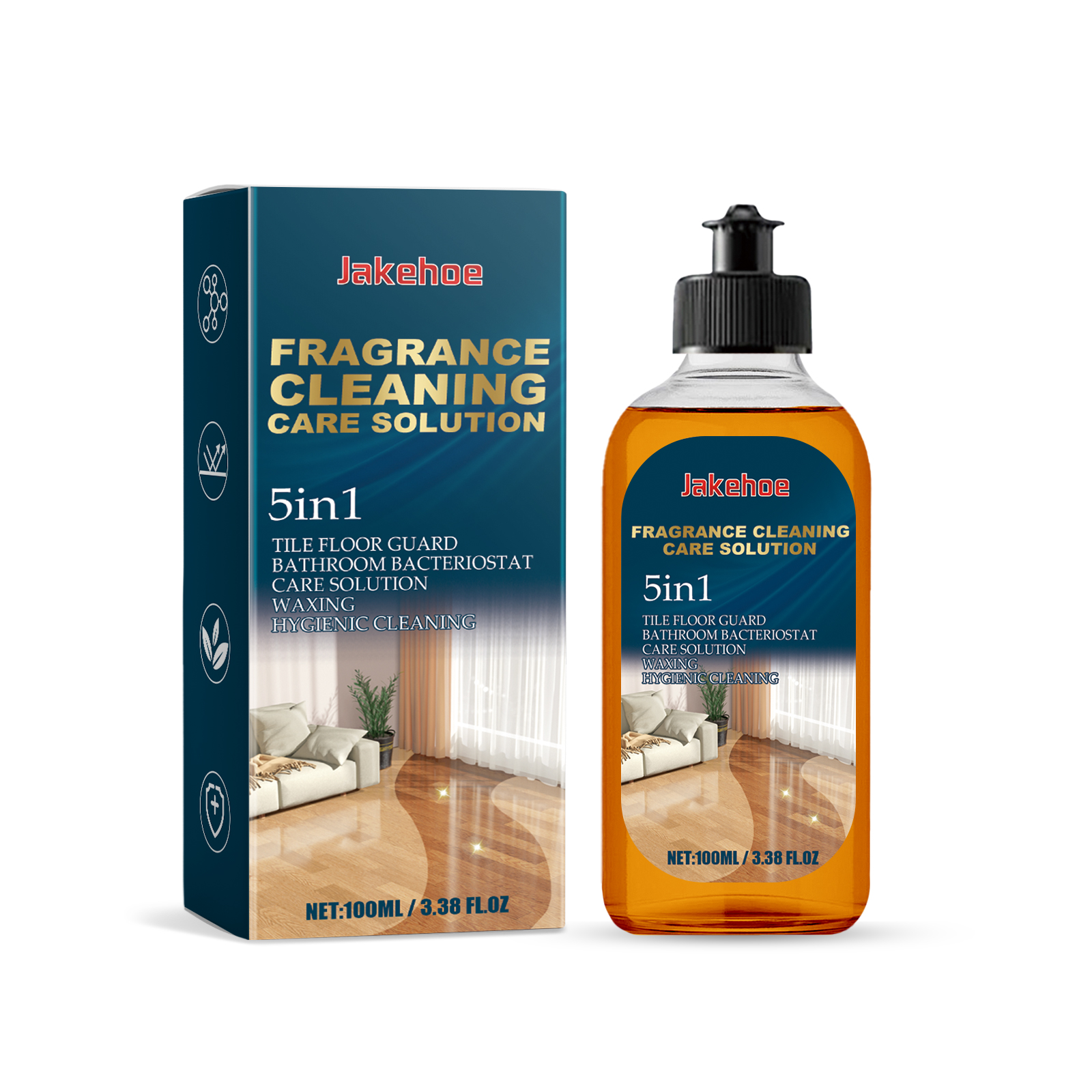 Jakehoe Floor Cleaner Decontam - Ceramic Tile Floor reseña y precio